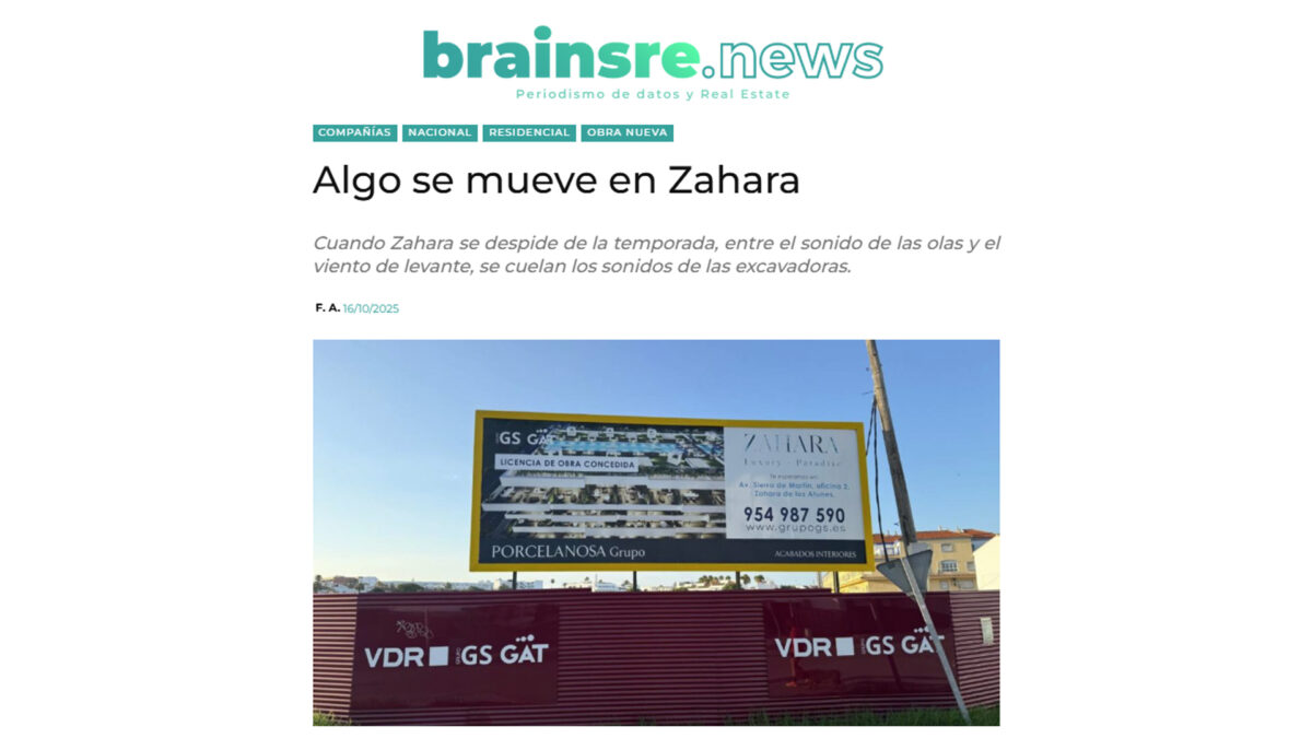 ZAHARA LUXURY PARADISE IS MOVING